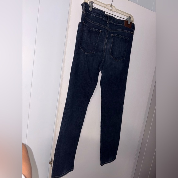 Lucky Brand Women’s/unisex Deep Indigo Straight Jeans, 14/32 - Picture 2 of 7